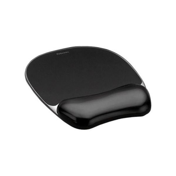 Fellowes Gel Crystals - mustablett med handledskudde