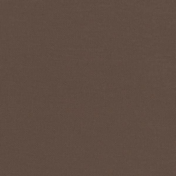 Fotpall mörkbrun 51x41x40 cm tyg