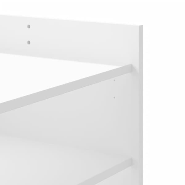 Soffbord vit 100x50x50 cm konstruerat trä