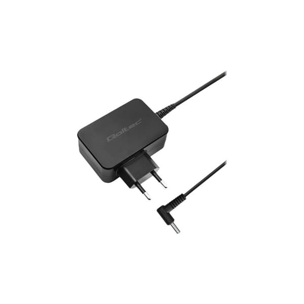 Qoltec - strömadapter - 19,5 V, 2,31 A, 4,5 * 3,0 + pin - 45 watt