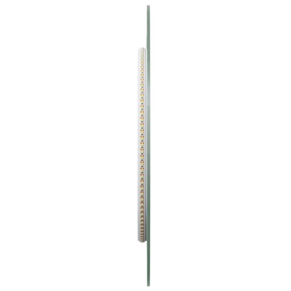 Badrumsspegel LED 90x40 cm oval