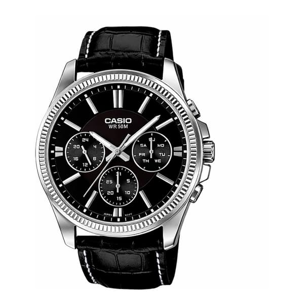 CASIO MTP1375L1AVDF - Quartz Klocka Herr (48MM)
