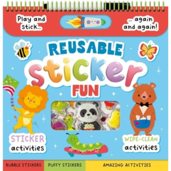 Reusable Sticker Fun (häftad, eng)