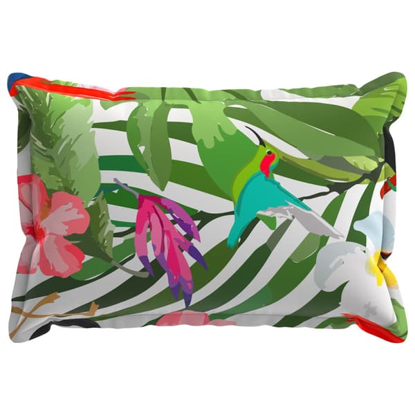 Kuddöverdrag 2 st HOUTEN Svart 50 x 80 cm Polyester