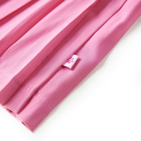 Plisserad kjol för barn rosa 92