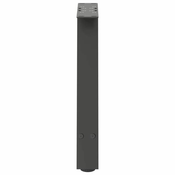 Soffbordsben A-formade 2 st antracit 38x(42-43) cm stål