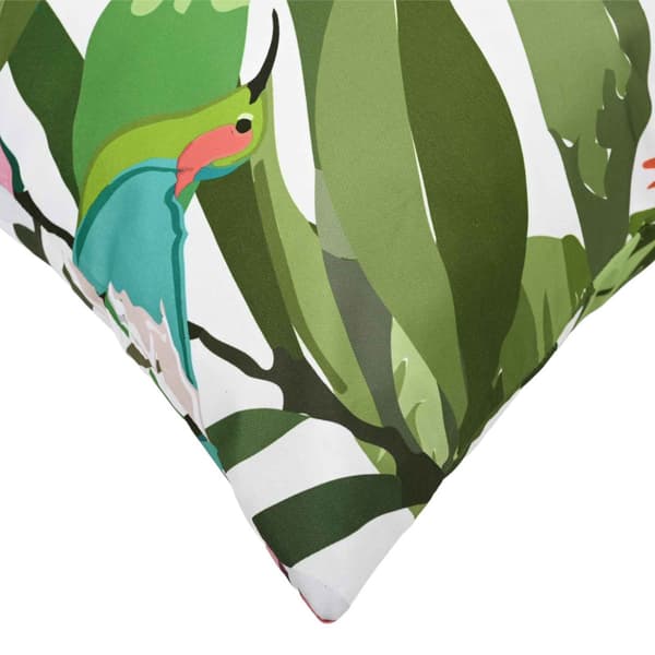 Kudde med kudde HEERLEN 2 st Flerfärgsdesign Polyester