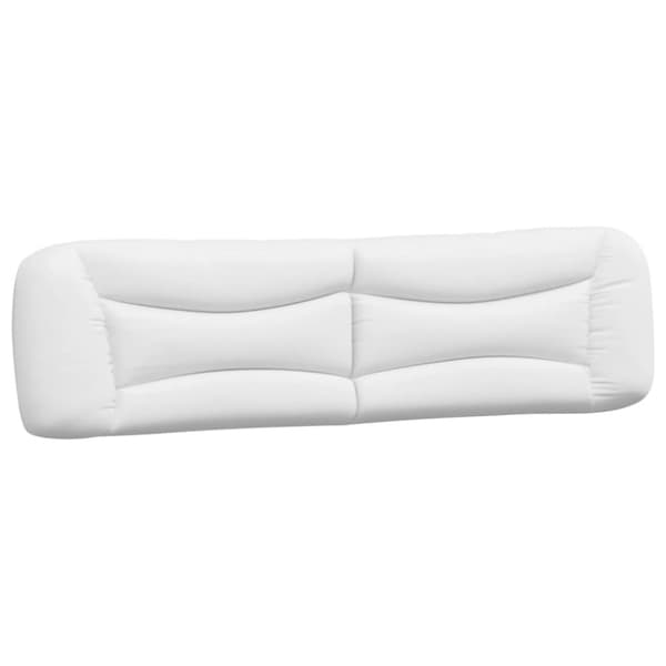 Bed Frame with LED without Mattress "Hvar" White and Black 200x200 cm