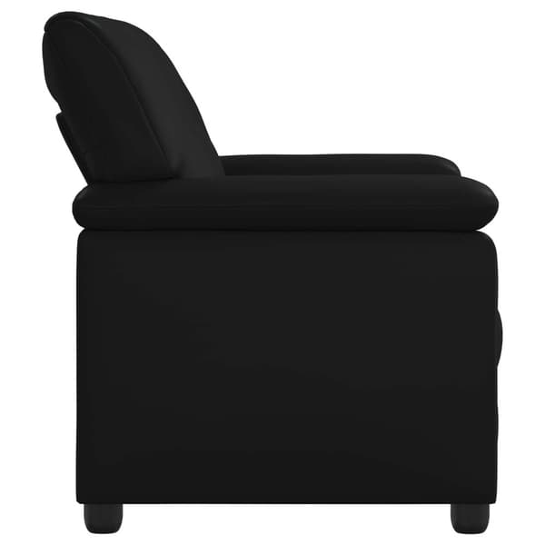 Soffa Svart 171 x 85 x 93 cm Konstläder