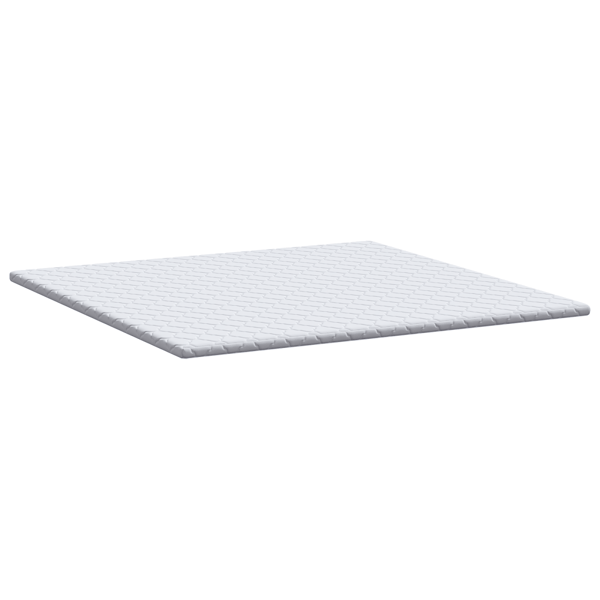 Kokostopper Vit 200 x 200 cm Jacquardtyg