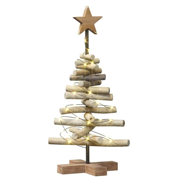 Julgran Brun 60 cm Massivt teakträ