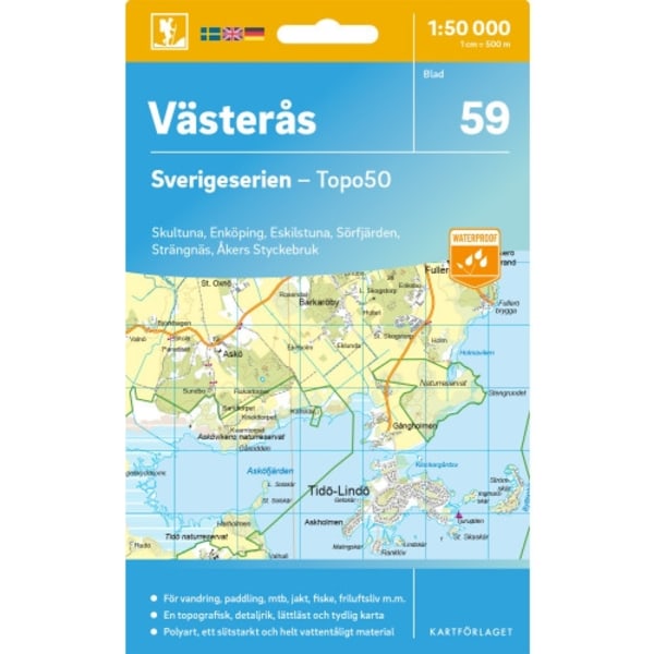 59 Västerås Sverigeserien Topo50