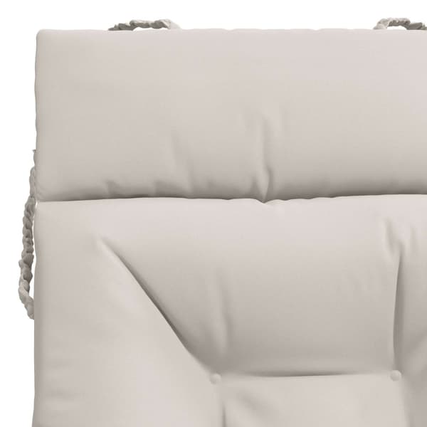 Solstol Kudde VIANEN 100% Polyester Vit 200 x 50 x 8 cm