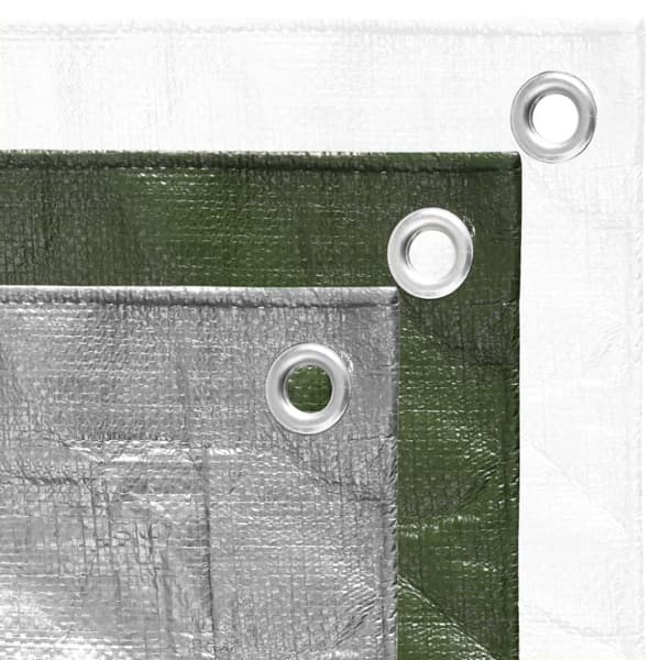Presenning 180 g/m² 3x3 m grön HDPE