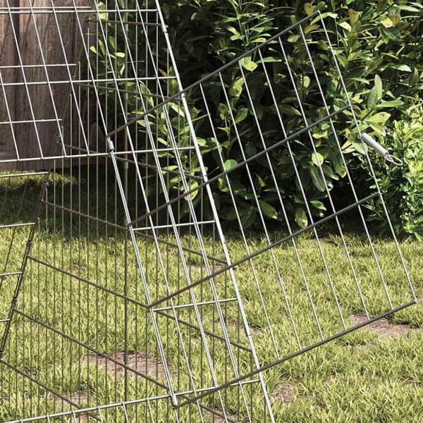 Hönshus Silver 650 x 100 x 85 cm Galvaniserat Stål