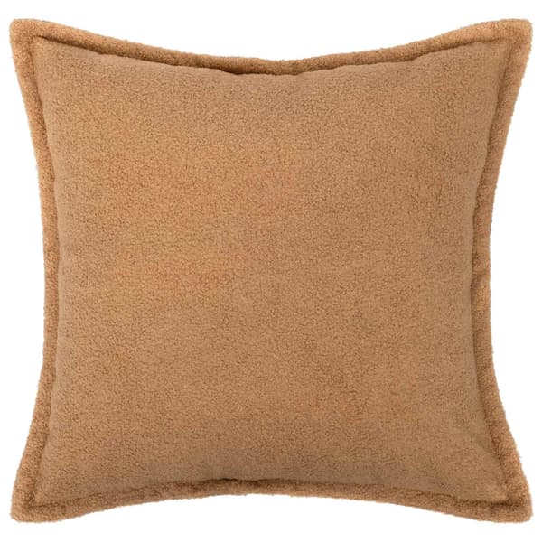 Kuddöverdrag 2 st HOUTEN Beige 60 x 60 cm Bouclé