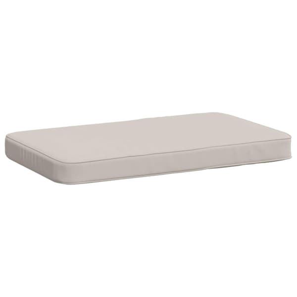 1-delad Bänk Kudde VUGHT 100% Polyester Vit 60 x 40 x 5 cm