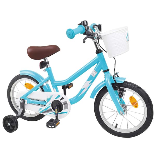 Barncykel 12 Tum för 2-4 åringar Ljusblå