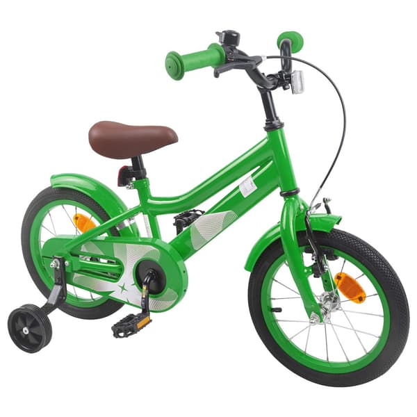 Barncykel 12 Tum för 2-4 åringar Grön