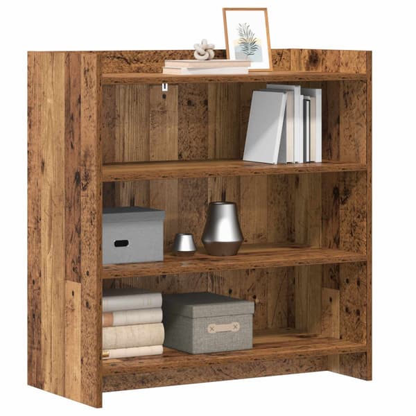 Sideboard Gammalt trä 75 x 36 x 80 cm Konstruerat trä
