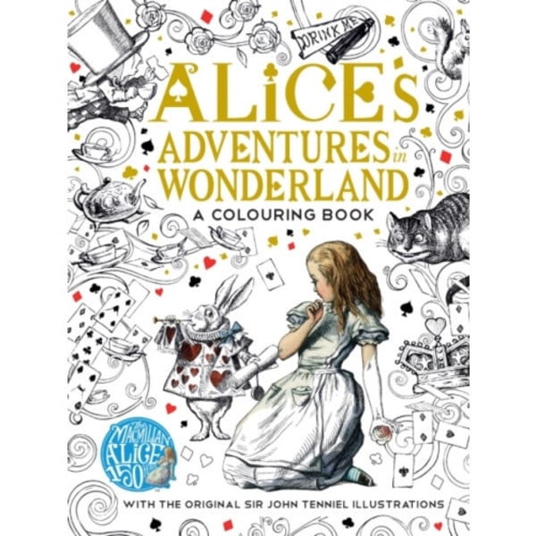 The Macmillan Alice Colouring Book (häftad, eng)