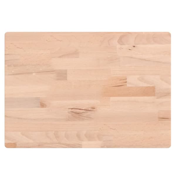 Skärbräda 50x35x4 cm massivt bokträ