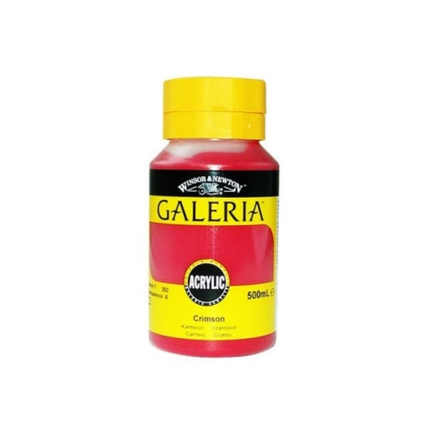 Akrylfärg Galeria 500ml mörkröd
