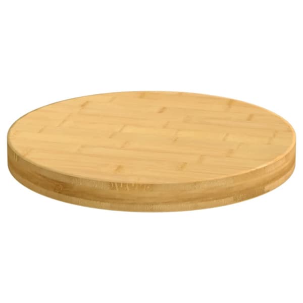 Bordsskiva Ø40x4 cm bambu