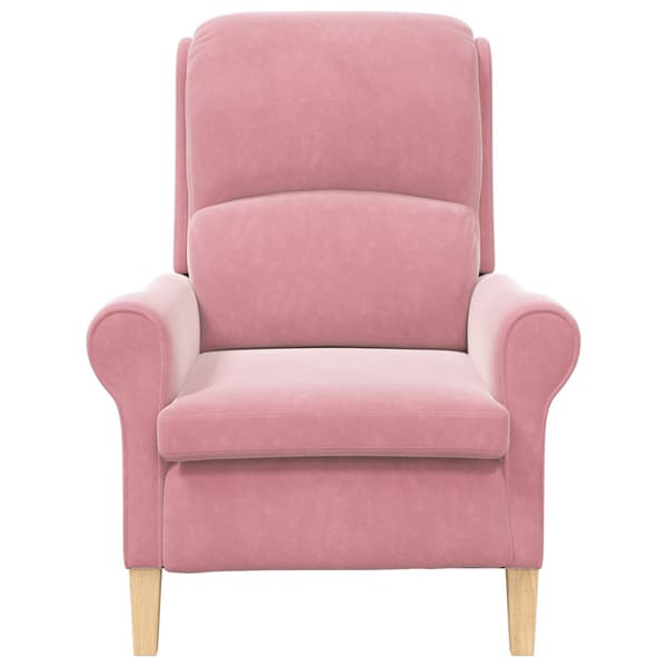 fåtölj Rosa Sammet