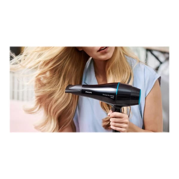 Philips DryCare BHD272 - hårtork - svart/lagungrön