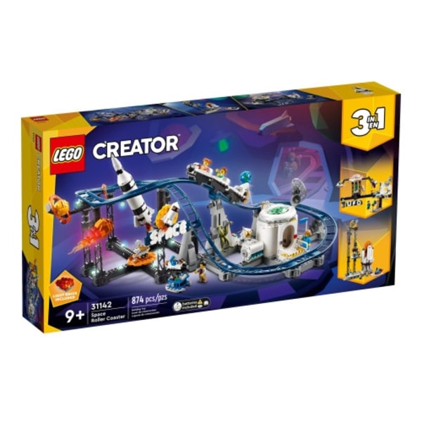 LEGO Creator 3in1 31142 - Space rollercoaster - byggsats