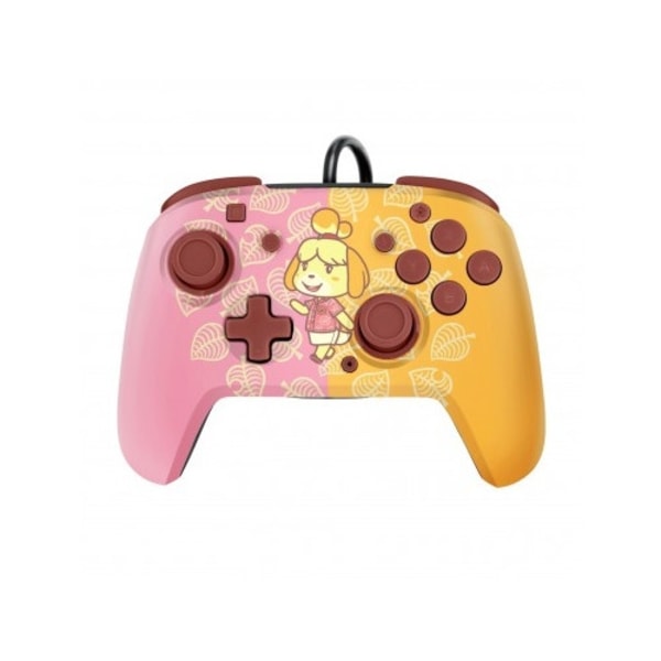 PDP Faceoff Deluxe Audio Wired Controller Isabelle Licensed Switch