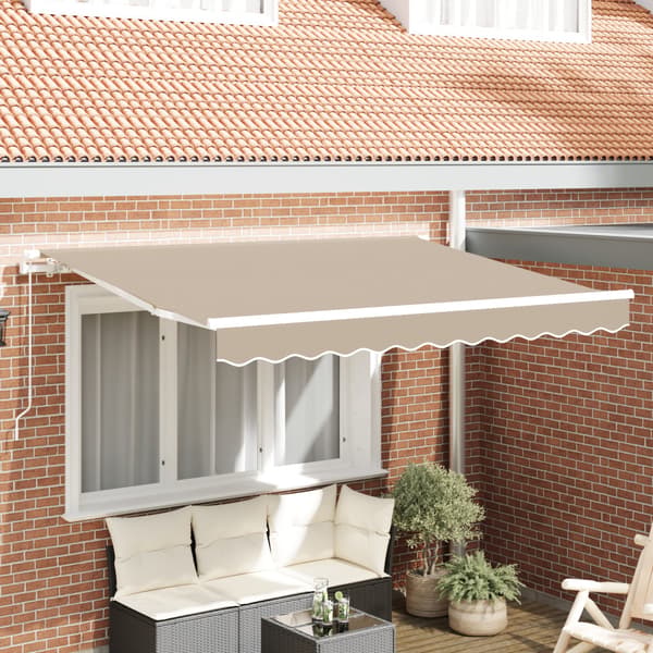 Markisväv Beige 3,5 x 2,5 m Polyester