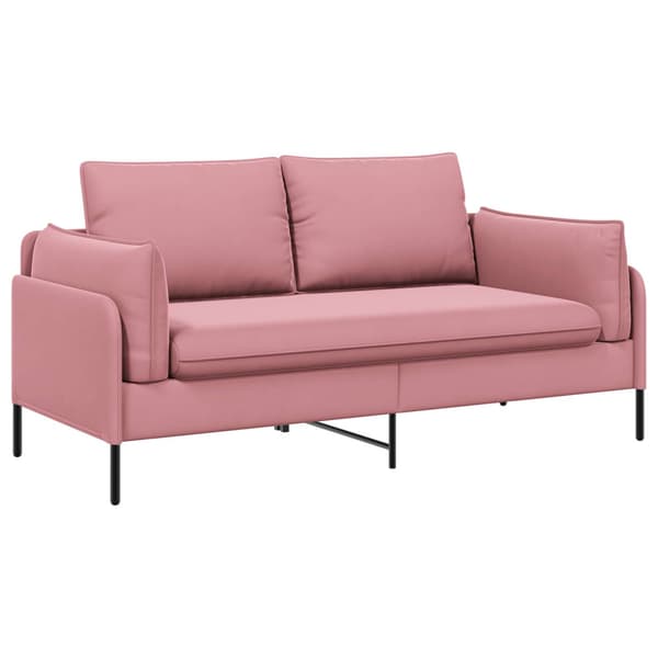 2-sits soffa 2-sits Rosa 188 x 81 x 89 cm Sammet