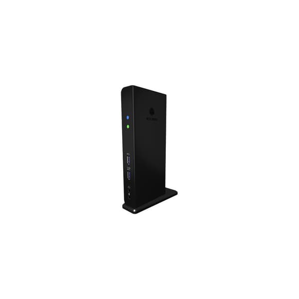 ICY BOX IB-DK2241AC - dockningsstation - USB - DVI, HDMI - 1GbE