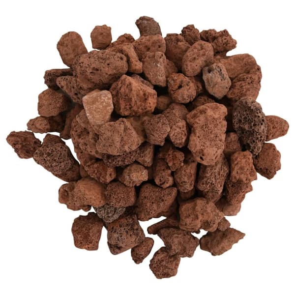 Lavagrus 25 kg röd 1-2 cm