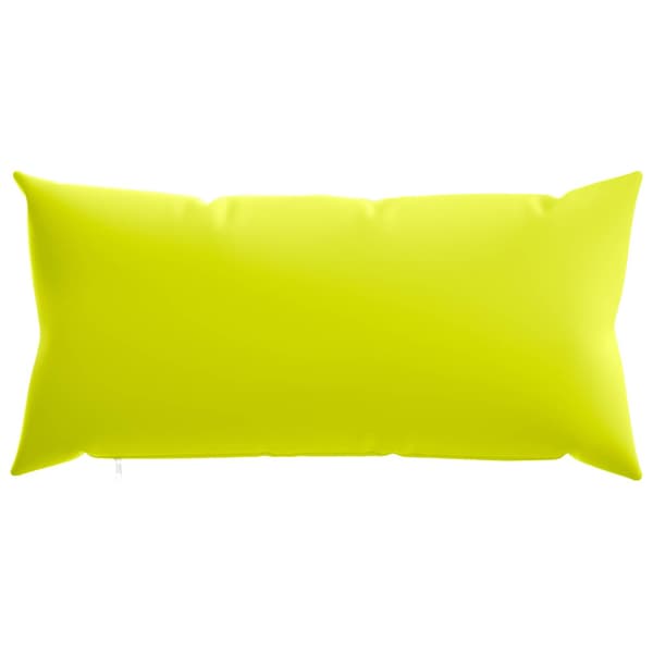 Kuddöverdrag 12 st HEERLEN Klart grön. 40 x 80 cm Polyester