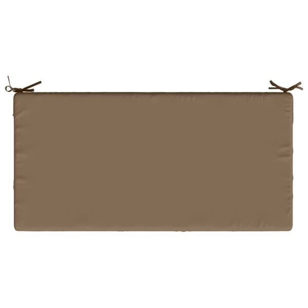 Sittkudde SOEST 100% Polyester Taupe 120 x 80 x 15 cm