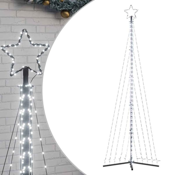 LED julgran 495 LED kallvit 300,5 cm