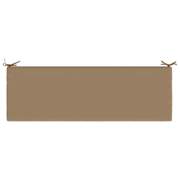 2-delade Bänk Kuddar SOEST 2 st 100% Polyester Taupe
