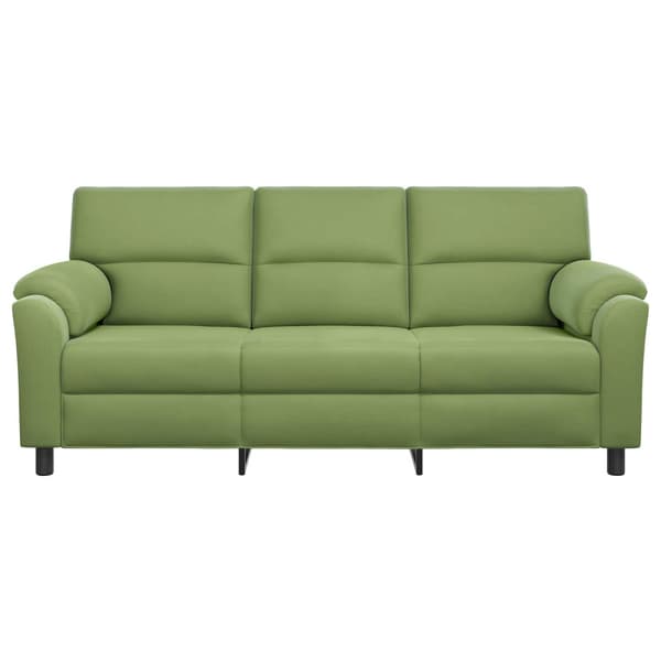 Soffa Ljusgrön 214 x 85 x 93 cm Sammet