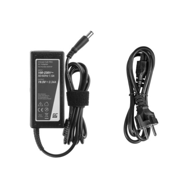 Green Cell PRO - strömadapter - 65 Watt Svart