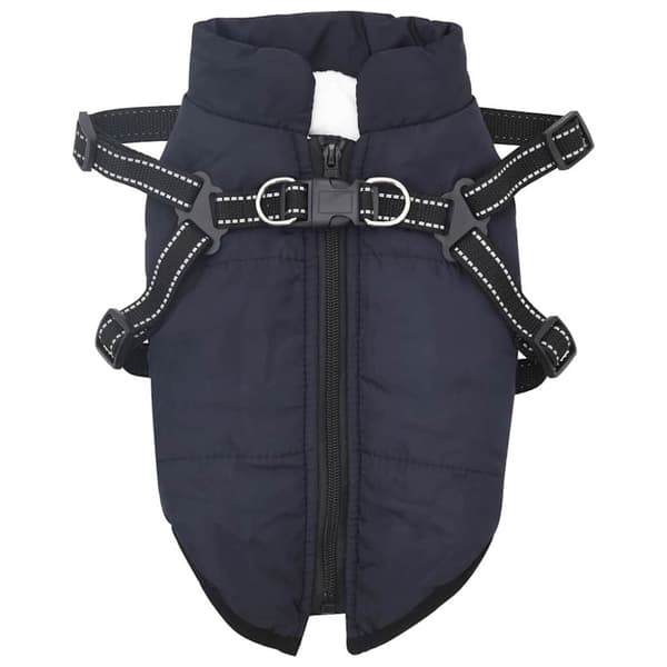 Hund Kappa Mörkblå L32 Fleece och Polyester