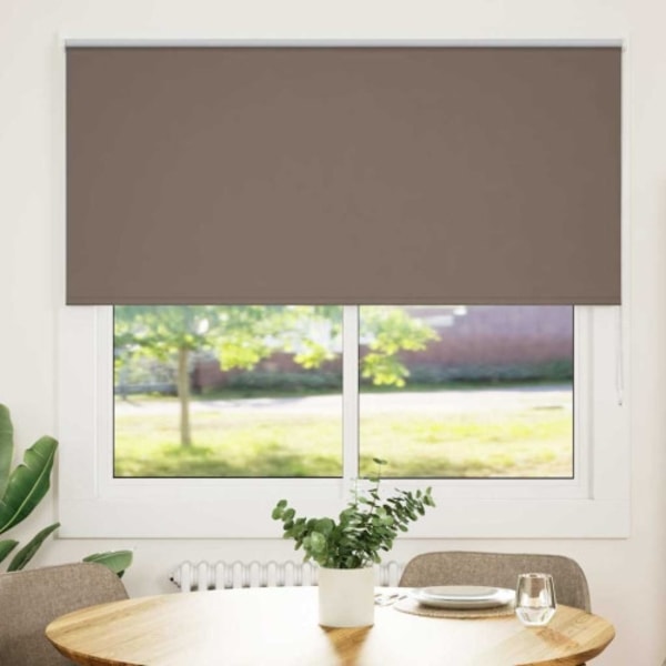 Mörkläggningsgardin kaffe 155x150 cm tyg bredd 151,6 cm
