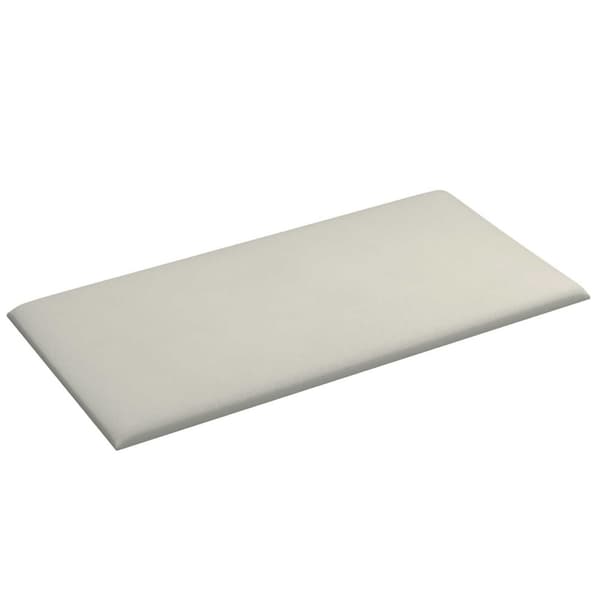 Väggsänggavel 12 pcs Kräm 60 x 30 cm Sammet