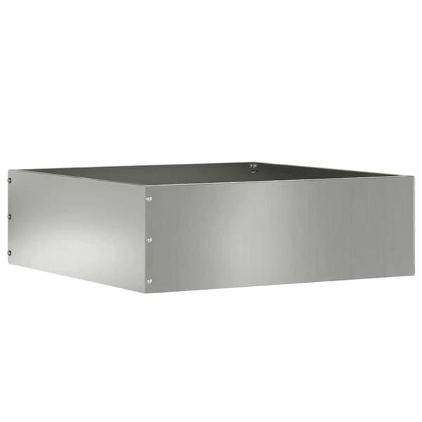 Kant för gräsmatta 6 pcs Silver 40 x 40 x 13 cm