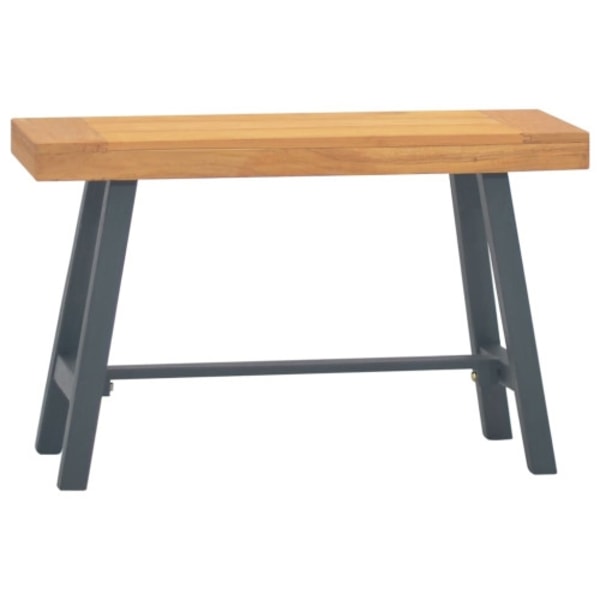 Bänk 80 cm massiv teak