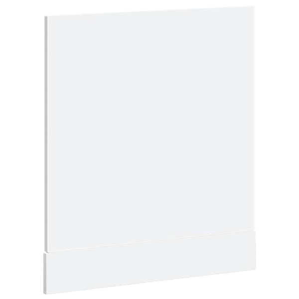Diskmaskinspanel Porto vit 60x1,5x57 cm konstruerat trä