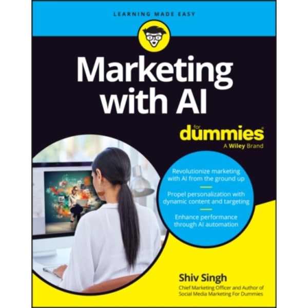 Marketing with AI For Dummies (häftad, eng)