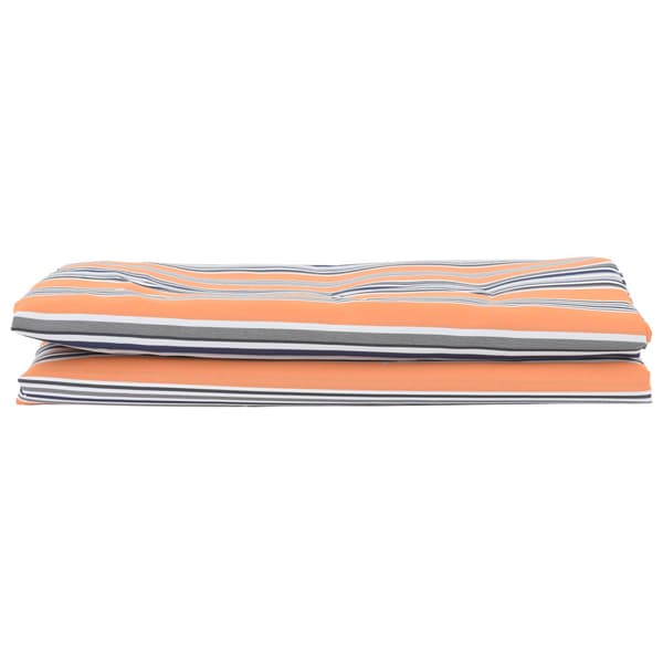 Markisbyte Blå och Orange 1000 x 160 cm Polyesterduk